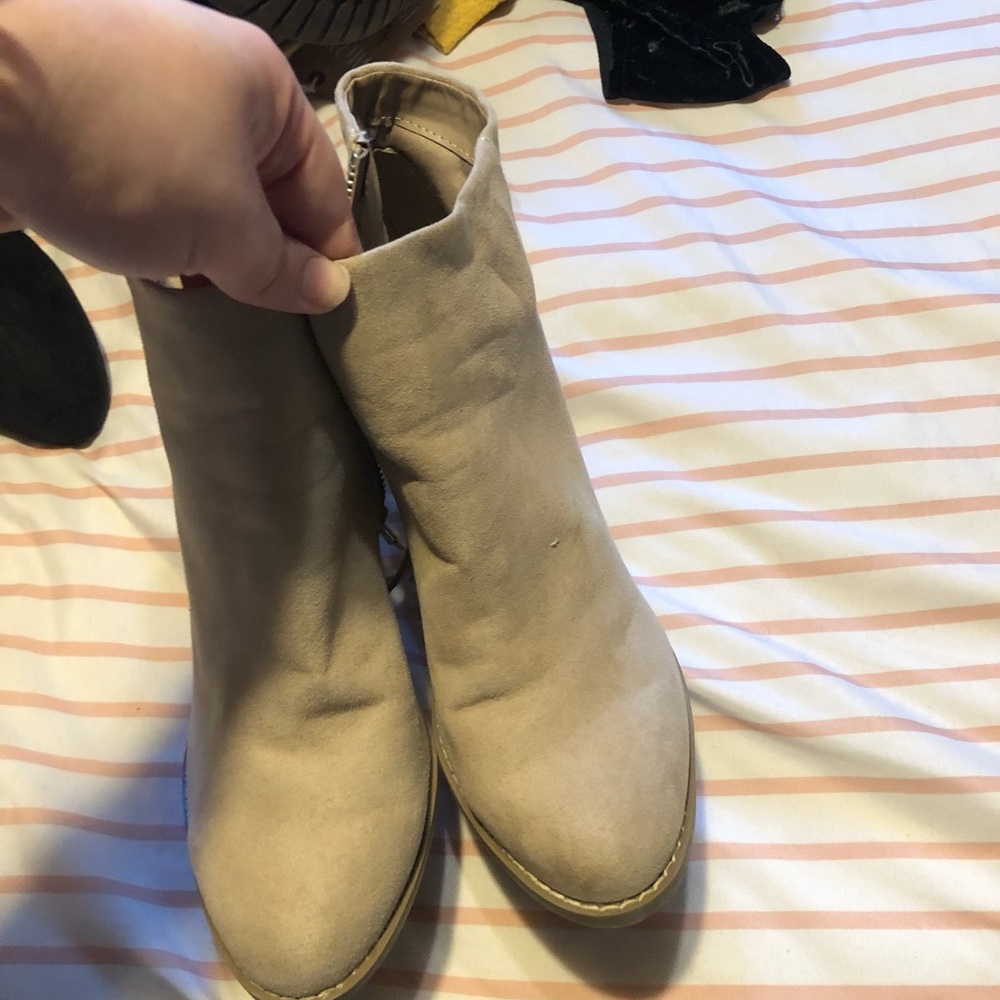 ankle booties with heel